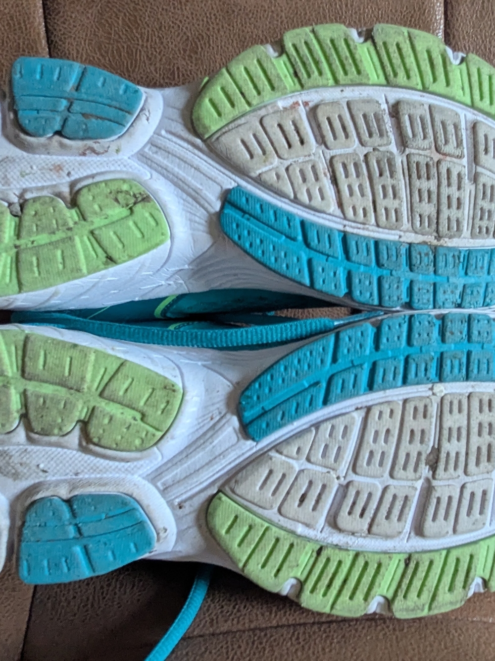 Ryka Women's Teal & Lime Athletic Sneakers - Picture 5 of 7